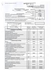 Финансовый отчет по РСБУ компании «Мосэнергосбыт»