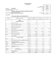 Финансовый отчет по РСБУ компании «МегаФон»