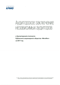 Финансовый отчет по РСБУ компании «МегаФон»