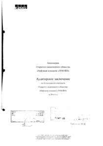 Финансовый отчет по РСБУ компании «ЛУКОЙЛ»