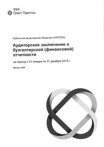 Финансовый отчет по РСБУ компании «ПРОТЕК, группа компаний»