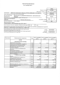 Финансовый отчет по РСБУ компании «ТНС ЭНЕРГО, группа компаний»
