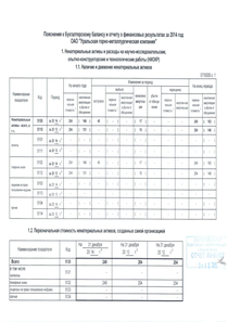 Финансовый отчет по РСБУ компании «УГМК»