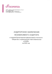 Финансовый отчет по РСБУ компании «О'КЕЙ»