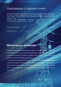 Годовой отчет компании «Россети Московский регион»