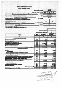 Финансовый отчет по РСБУ компании «Группа Черкизово»