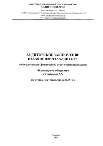 Финансовый отчет по РСБУ компании «М.Видео-Эльдорадо, группа»