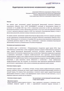 Финансовый отчет по РСБУ компании «Промышленно-металлургический холдинг (ПМХ)»