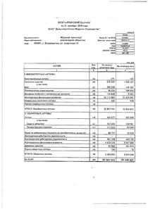 Финансовый отчет по РСБУ компании «Транспортная группа FESCO»