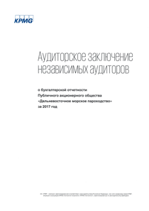 Финансовый отчет по РСБУ компании «Транспортная группа FESCO»