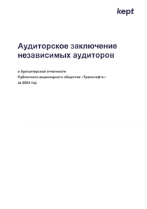 Финансовый отчет по МСФО компании «Транснефть (ПАО)»