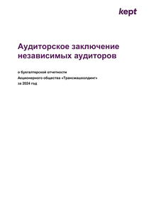 Финансовый отчет по МСФО компании «Трансмашхолдинг»