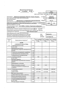 Финансовый отчет по РСБУ компании «Русагро, группа компаний»