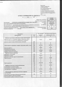 Финансовый отчет по РСБУ компании «Магнит, розничная сеть»