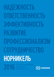 Отчет о КСО компании «Норильский никель, горно-металлургическая компания»